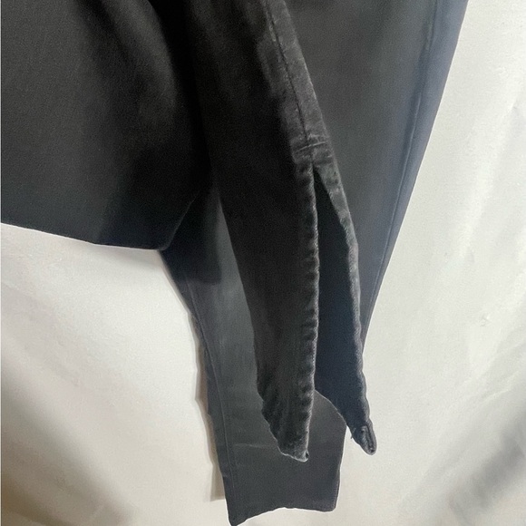 Indigo Rein Black High Rise Slim Jeans 15W31 L31 Raw Hem Stretch Tapered Women's - Picture 2 of 6